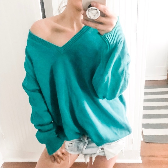 |SOLD| Slouchy 90s Oversized Sweater a5* - Picture 6 of 7